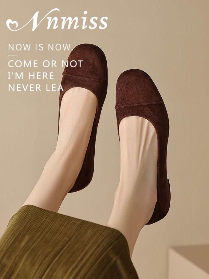 圆头 低帮 一脚蹬 中口鞋 