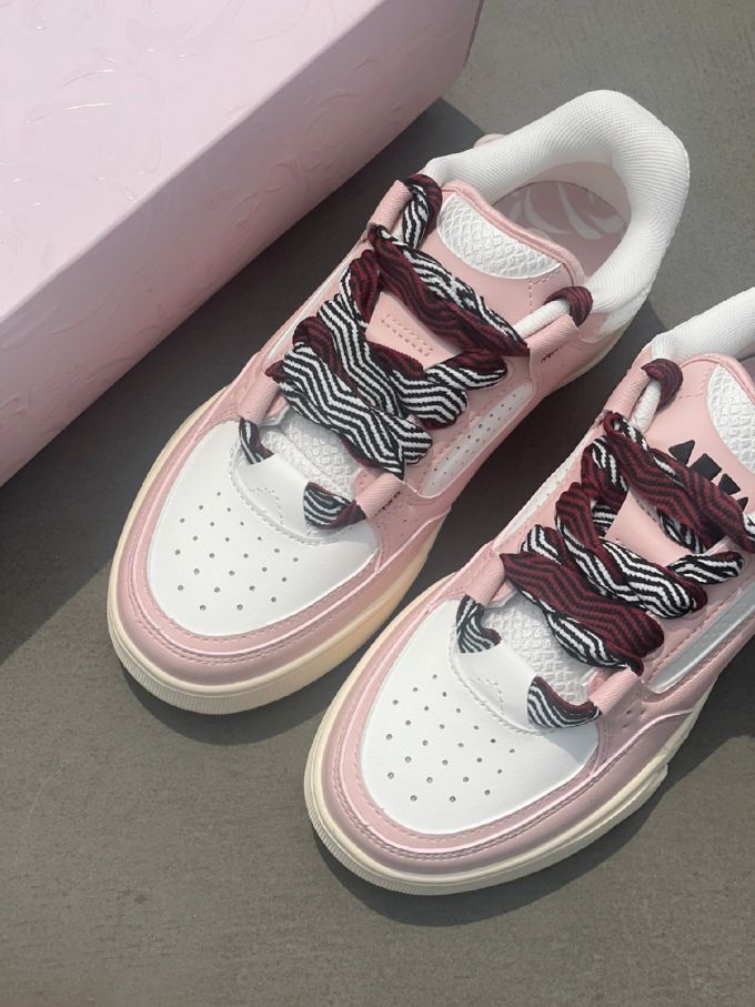 低帮 系带 皮革 