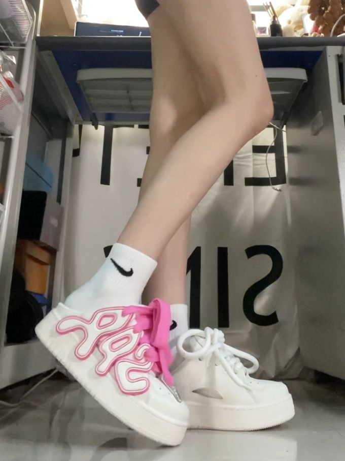 低帮 魔术贴 皮革 