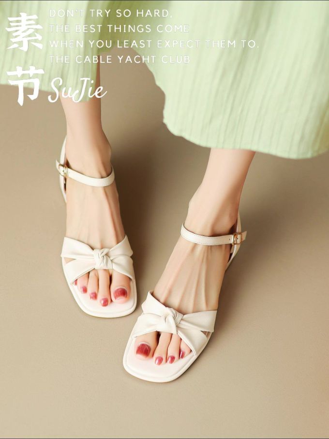 无帮 袢扣 皮革 