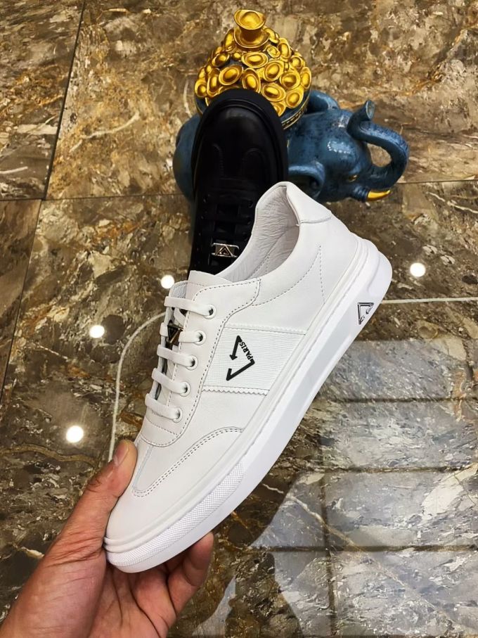 低帮 系带 皮革 