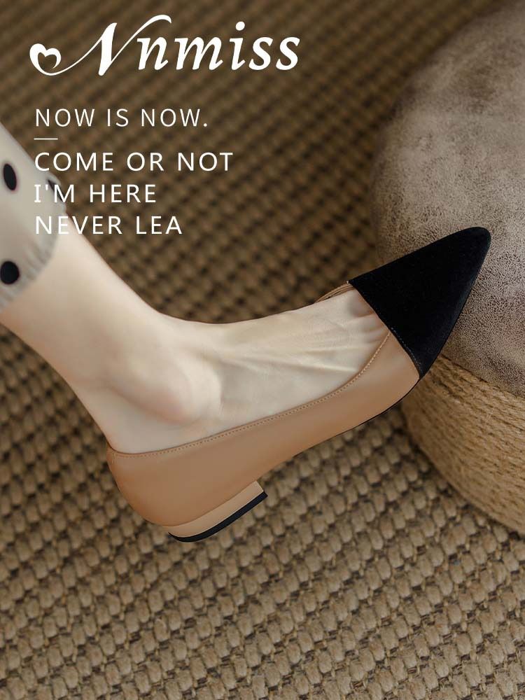 尖头 低帮 一脚蹬 浅口鞋 皮革  - VALI鞋履AI设计主图