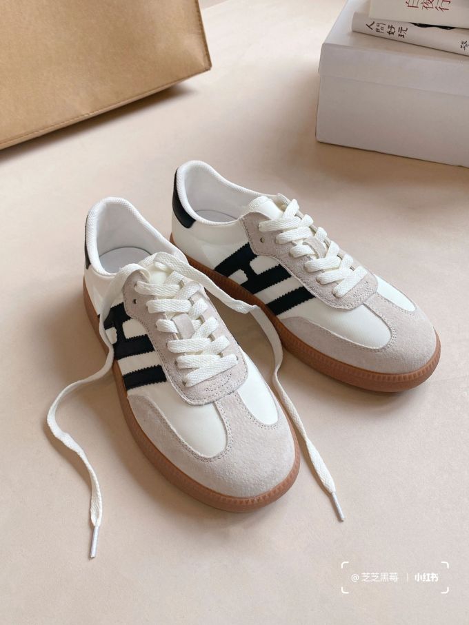 低帮 系带 皮革 