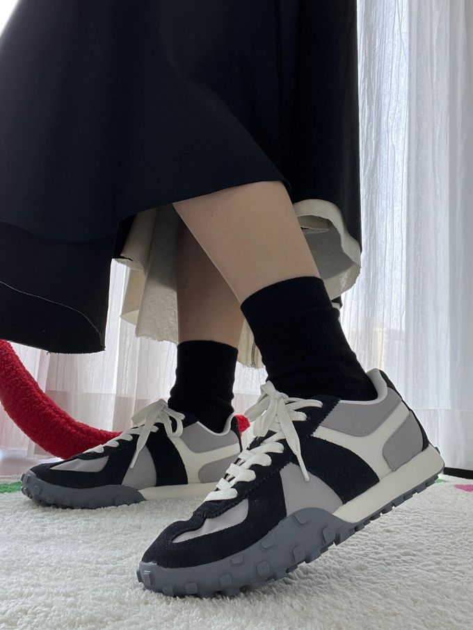 低帮 系带 皮革 