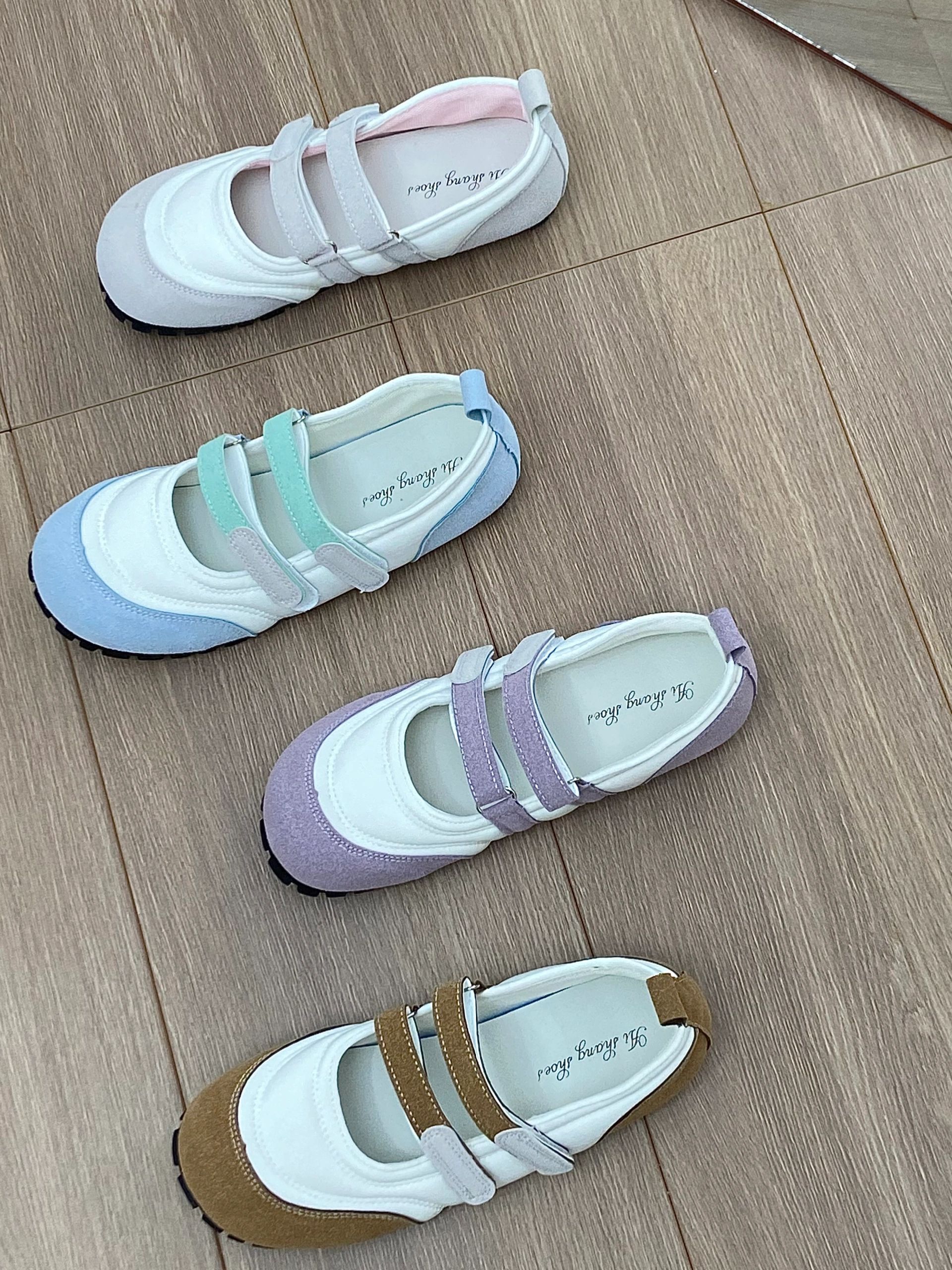 圆头 低帮 魔术贴 中口鞋  - VALI鞋履AI设计主图