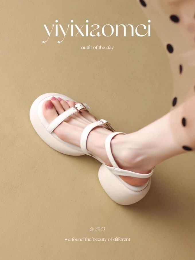 圆头 浅口鞋 皮革 