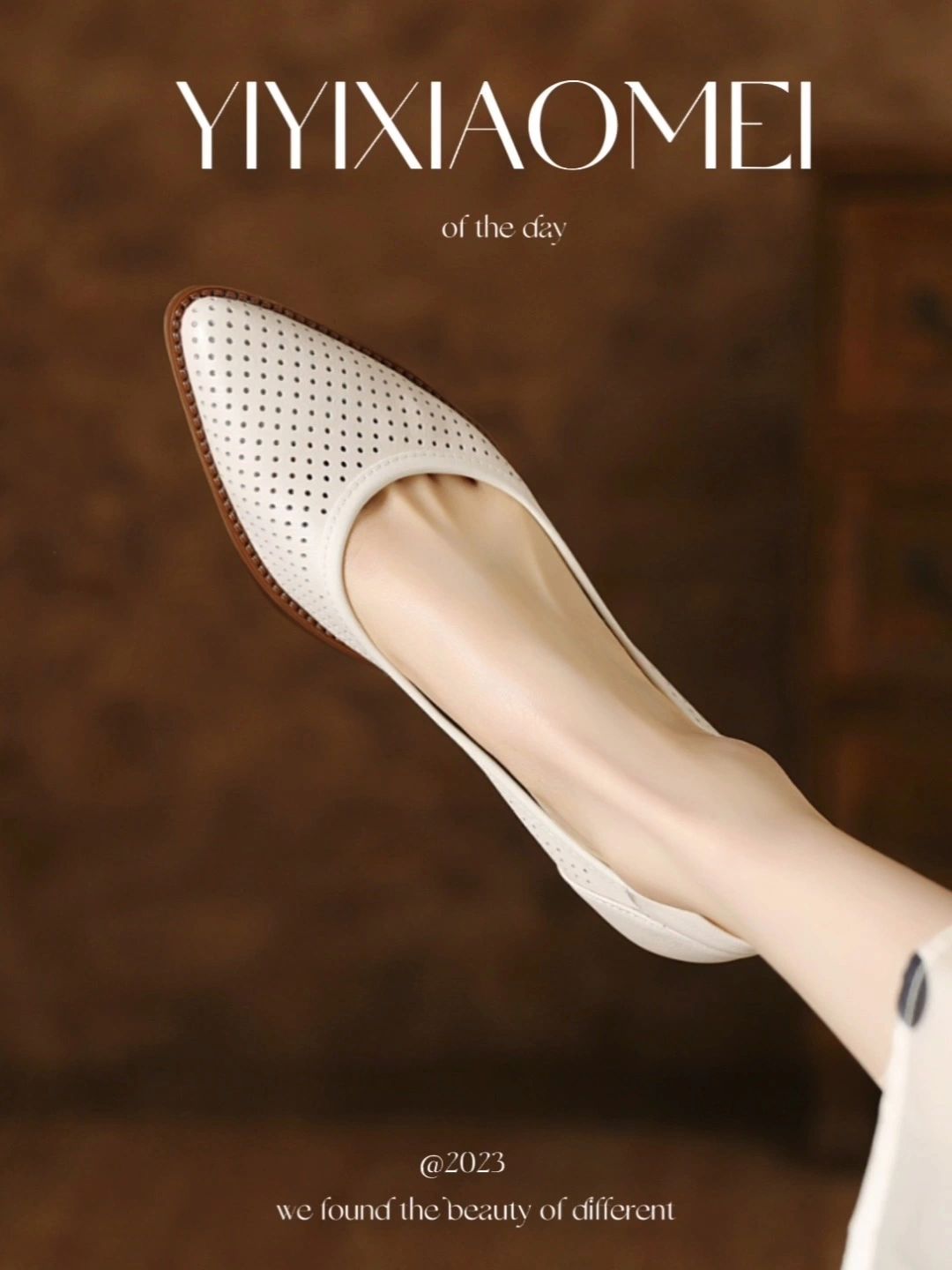 尖头 低帮 一脚蹬 浅口鞋 皮革  - VALI鞋履AI设计主图