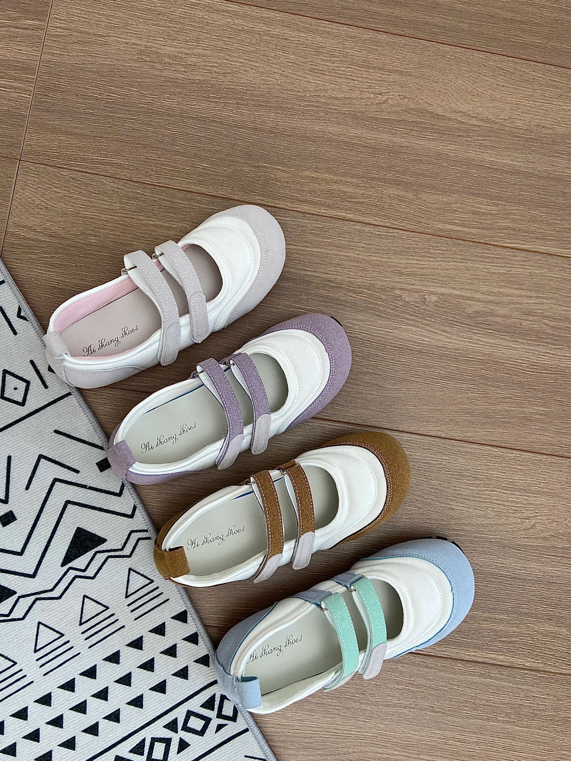 圆头 魔术贴 中口鞋  - VALI鞋履AI设计主图