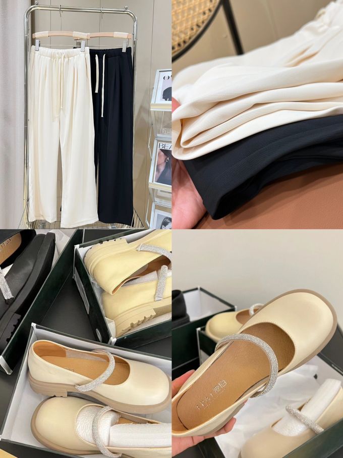 圆头 中口鞋 皮革 