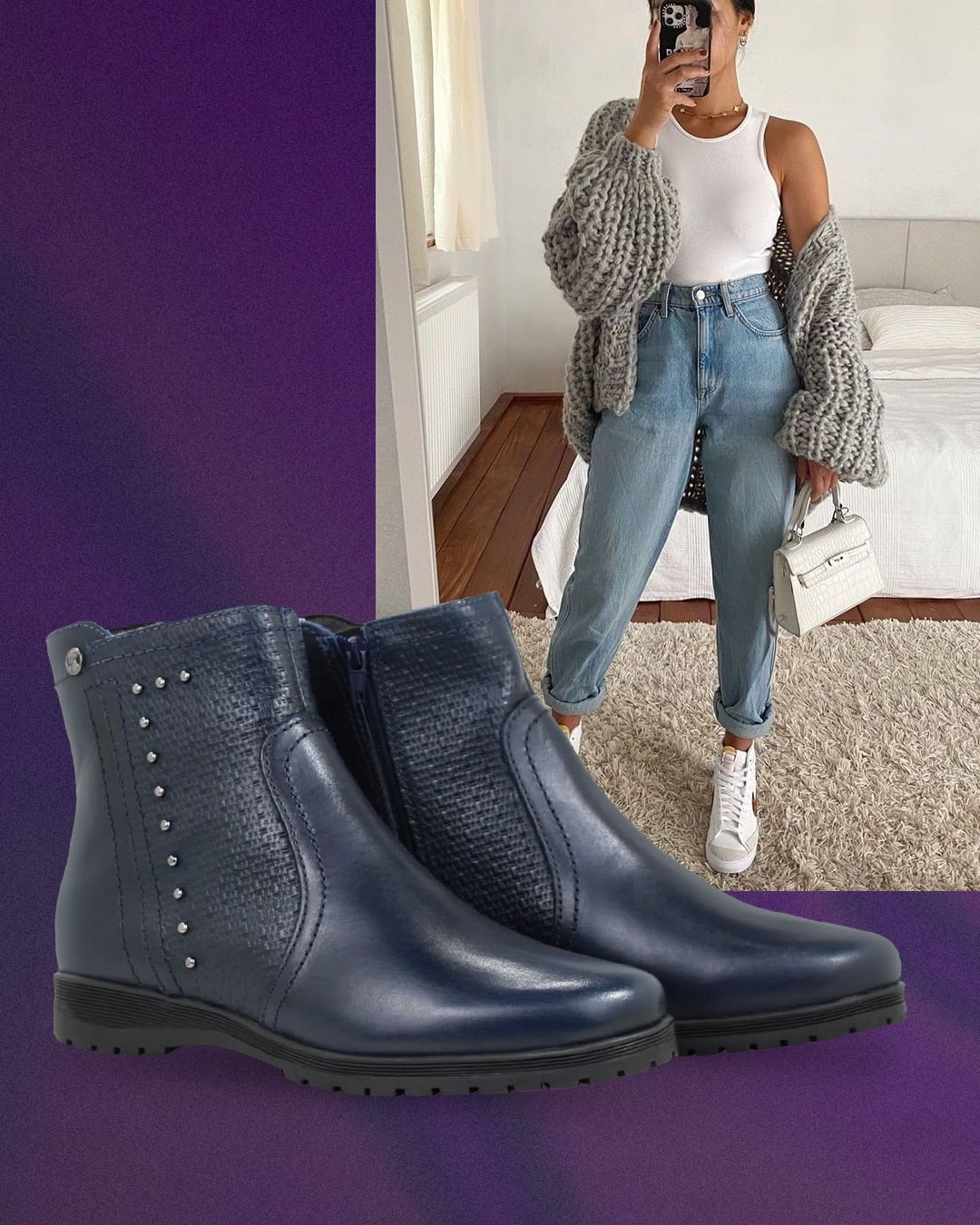 拉链 皮革  - VALI鞋履AI设计主图