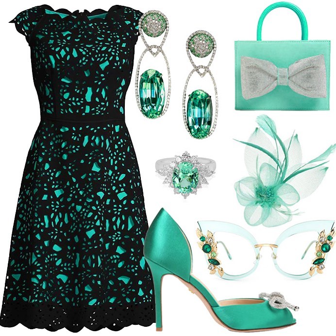 蕾丝面料 X型 植物/花卉 印花 酱黑色  - VALI鞋履AI设计主图