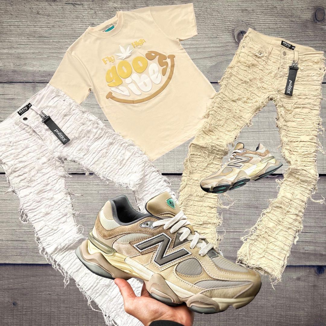 针织面料 H型 圆形领 卡通次元 文字图案 印花 香草色 珠光色  - VALI鞋履AI设计主图