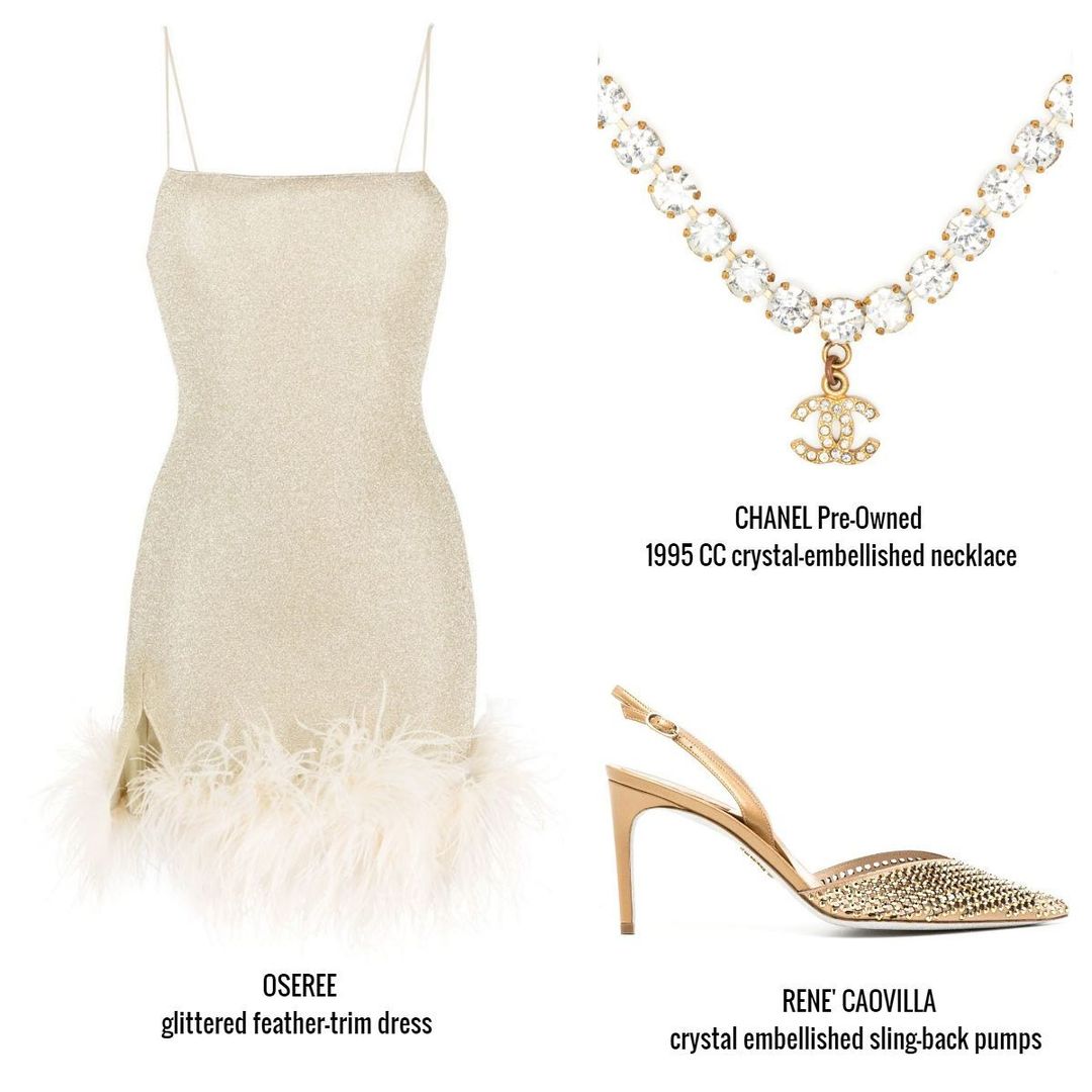 S型 抹胸领 泡沫灰 羊皮纸浅驼 流苏 毛条  - VALI鞋履AI设计主图