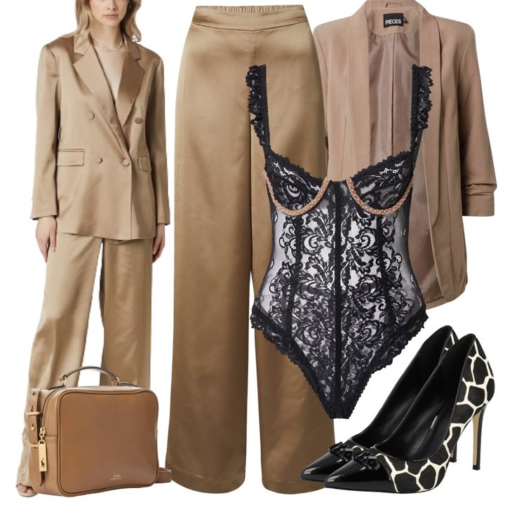 呢绒 H型 边缘装饰 林烟色 牛轧糖棕 山鹑色 蕾丝花边 都市  - VALI鞋履AI设计主图