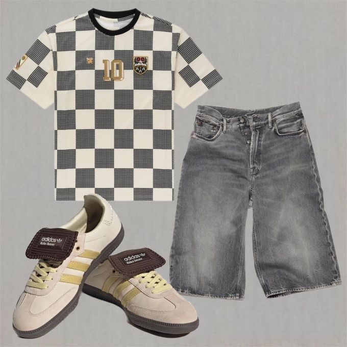 针织面料 H型 圆形领 格纹/菱格 文字图案 标志图案 撞色/渐变 印花 边缘装饰 泡沫灰 海盗黑 