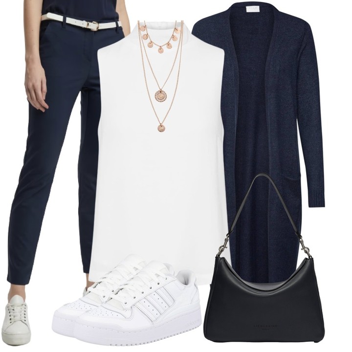 深蓝黑色 成品腰带  - VALI鞋履AI设计主图