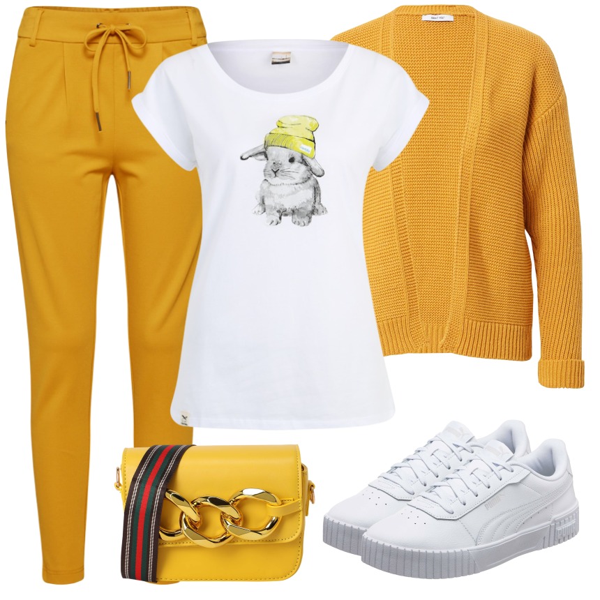 针织面料 圆形领 动物图案 印花 炽白 灰丁香色  - VALI鞋履AI设计主图