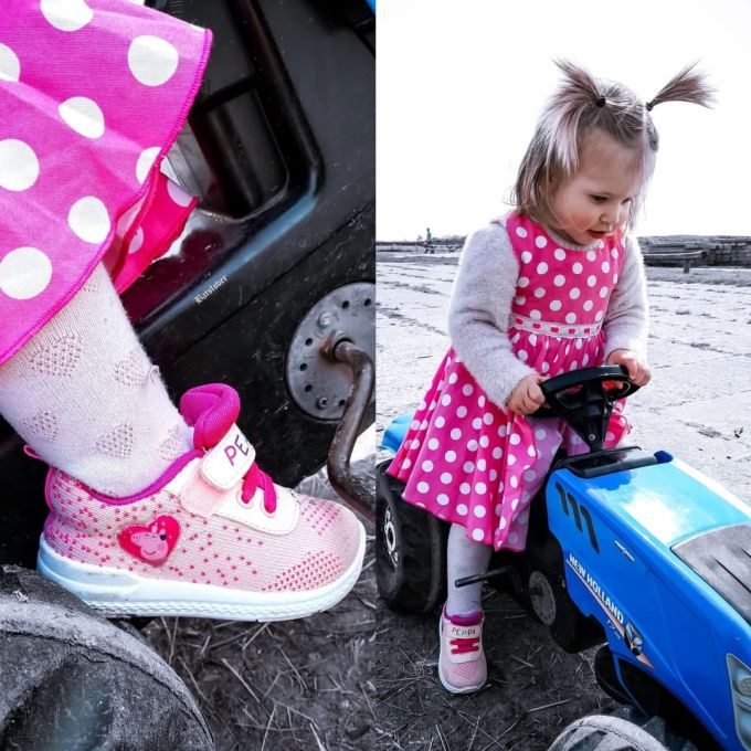 棉麻 A型 波点 印花 深亮粉色 石南花紫 