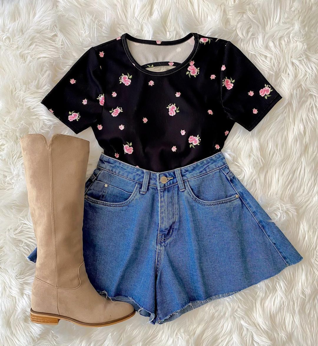 牛仔面料 A型 洗水 毛边 古典蓝 基础扣饰  - VALI鞋履AI设计主图