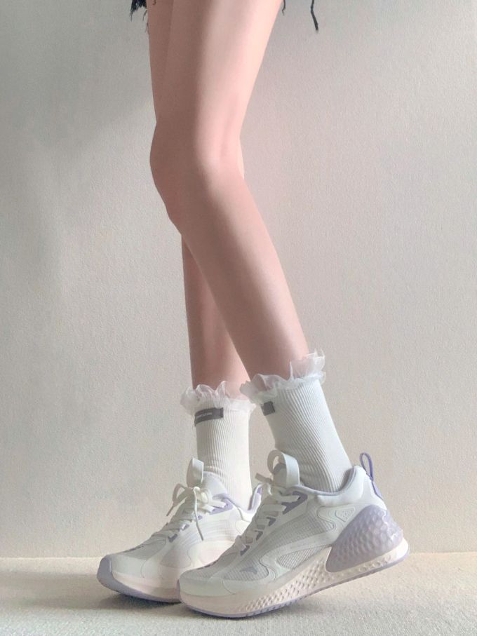 低帮 系带 网面 