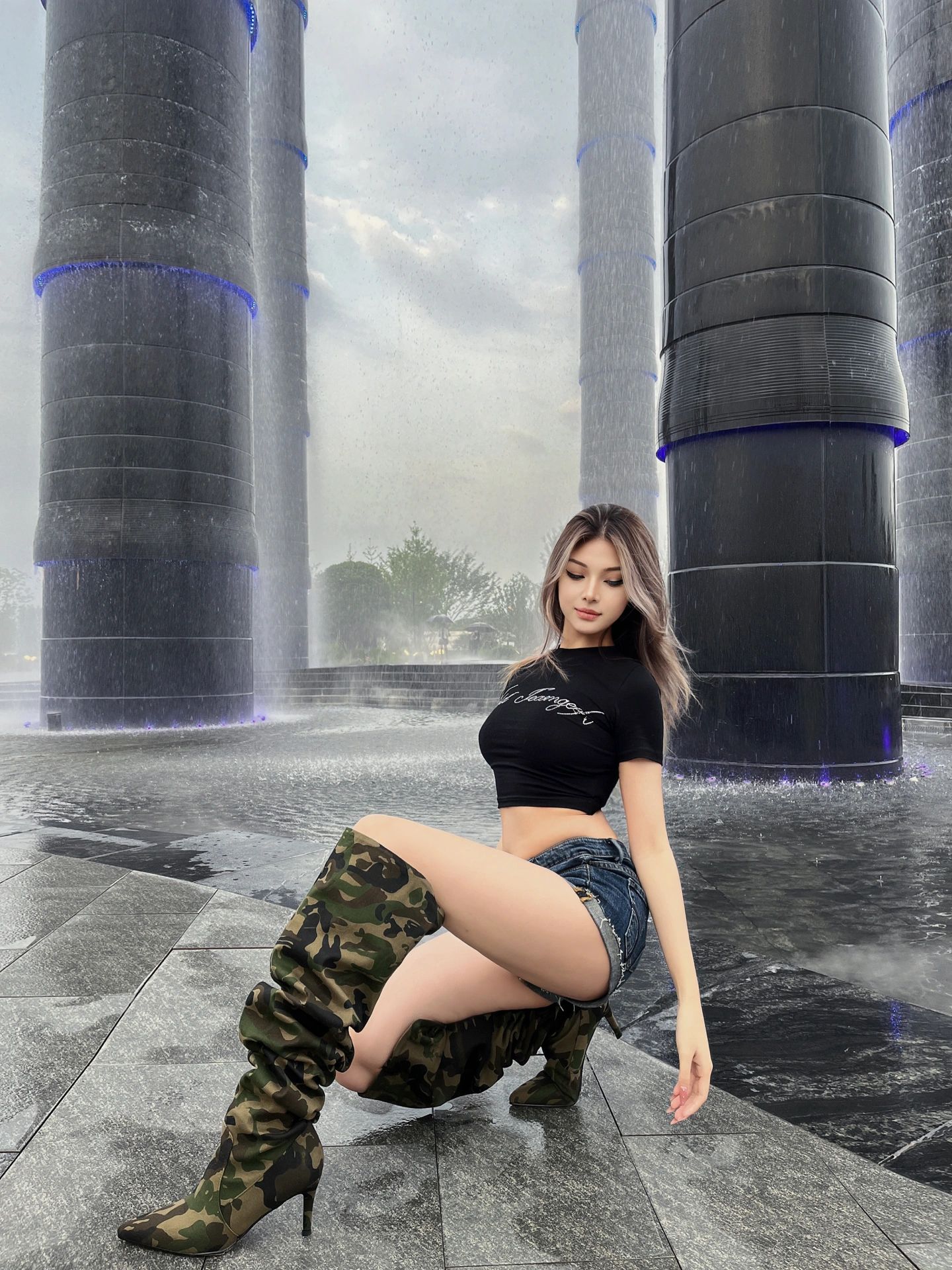 细跟 尖头 皮革  - VALI鞋履AI设计主图