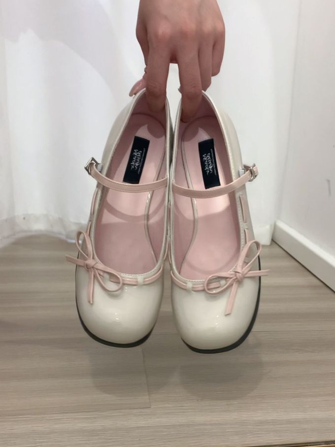 圆头 袢扣 中口鞋 皮革 