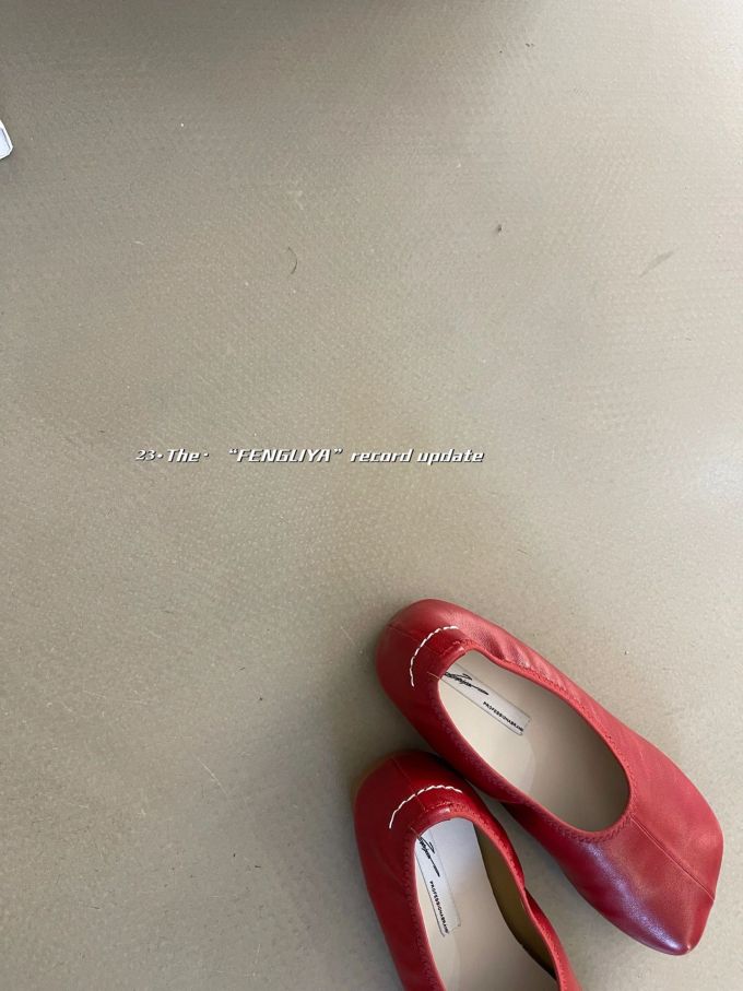 一脚蹬 中口鞋 皮革 