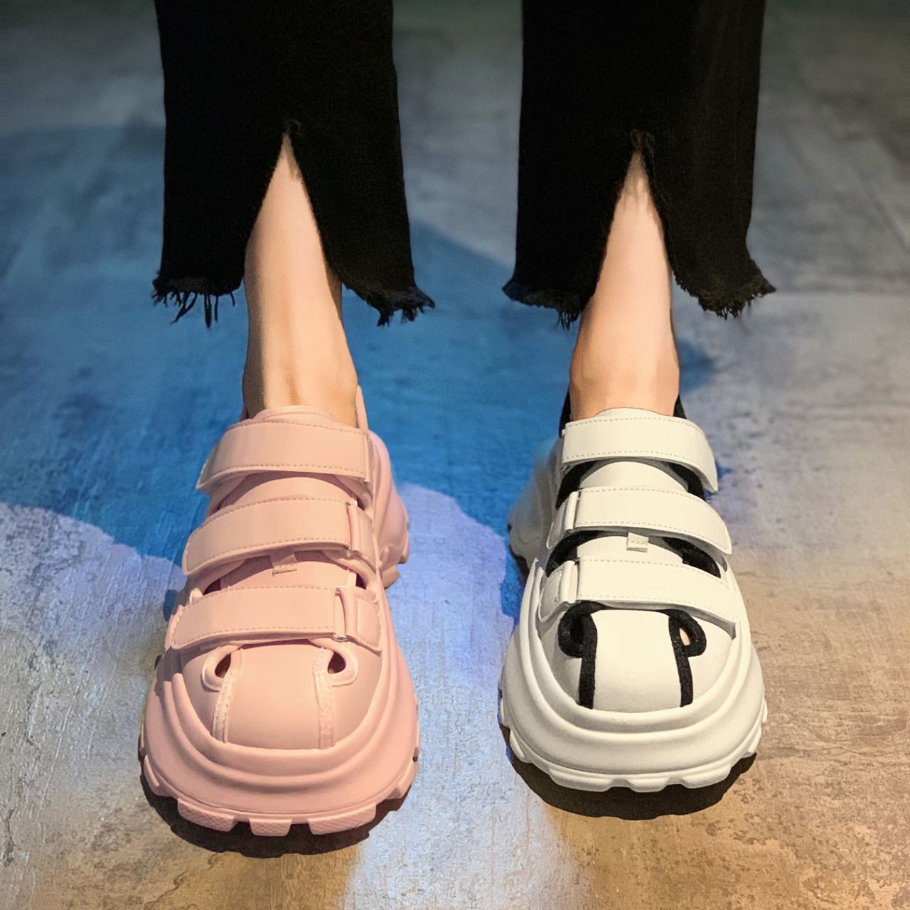 无帮 魔术贴  - VALI鞋履AI设计主图