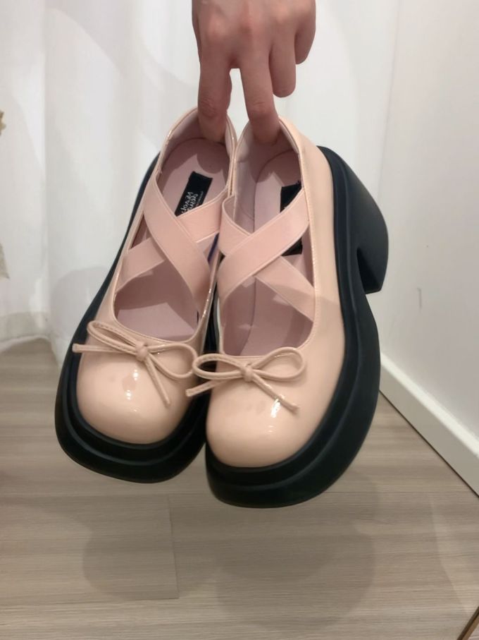 圆头 松紧带 中口鞋 皮革 