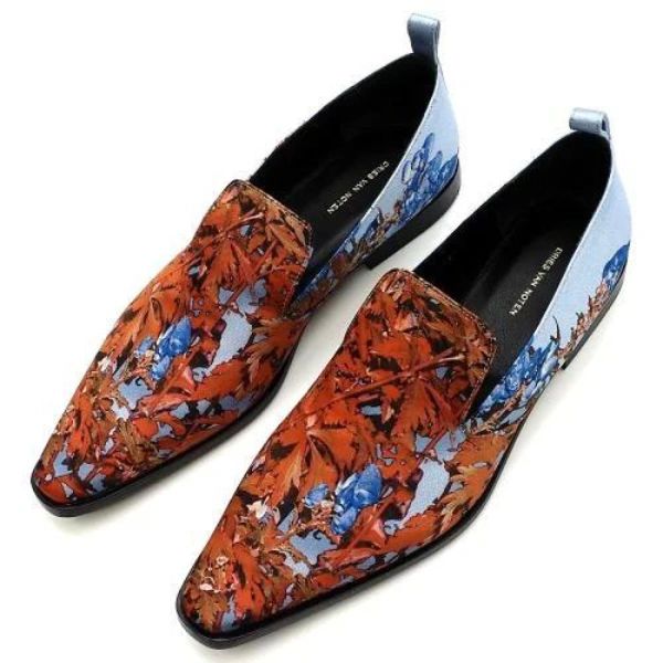 尖头 低帮 一脚蹬 深口鞋 皮革  - VALI鞋履AI设计主图