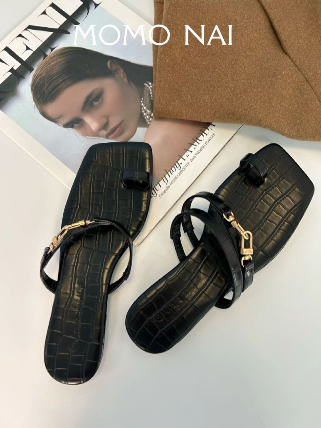 无帮 皮革  - VALI鞋履AI设计主图