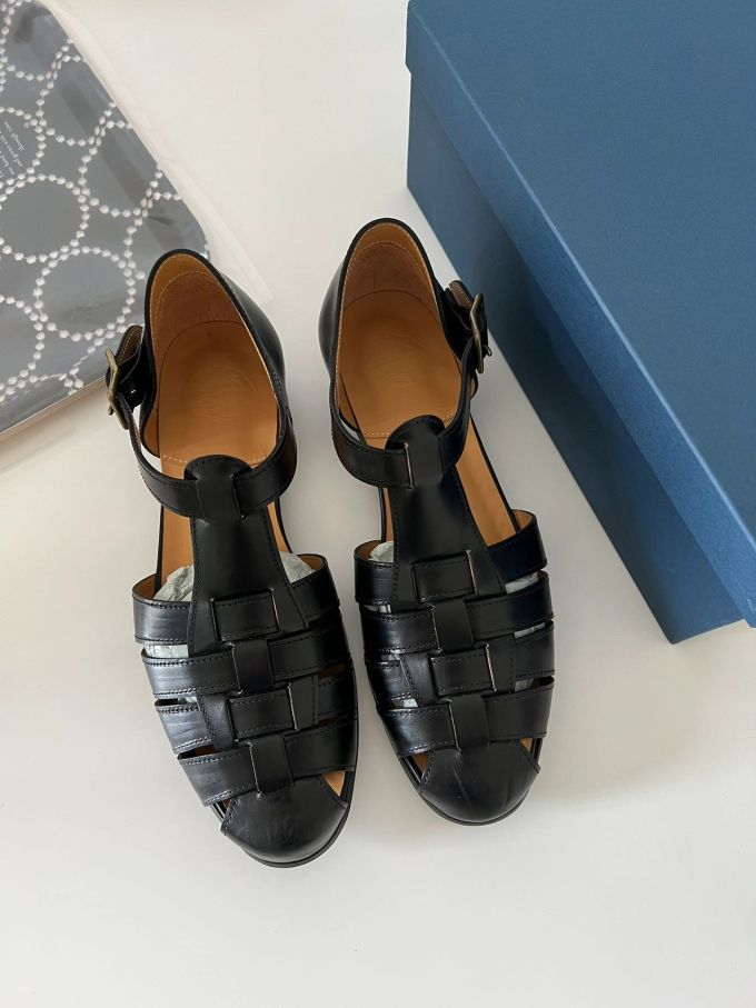 无帮 袢扣 皮革 