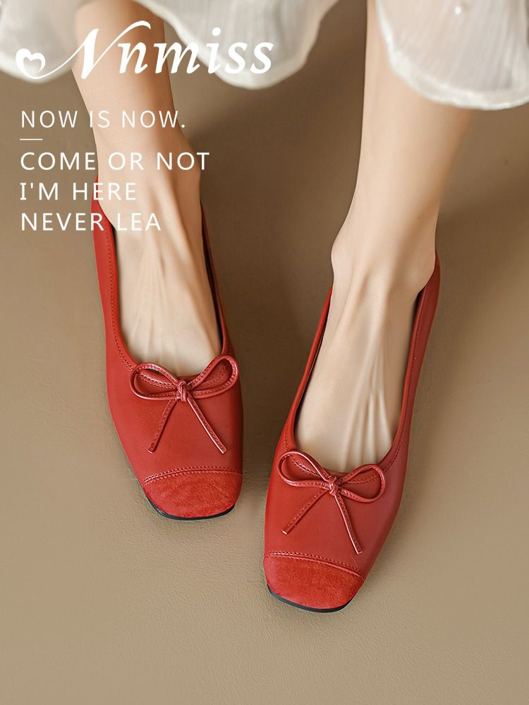 方头 中口鞋 皮革  - VALI鞋履AI设计主图