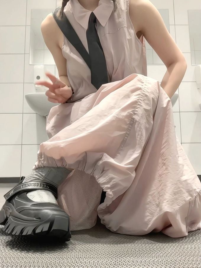 棉麻 A型 灰泥色 轻粉色 深灰褐色 极简 