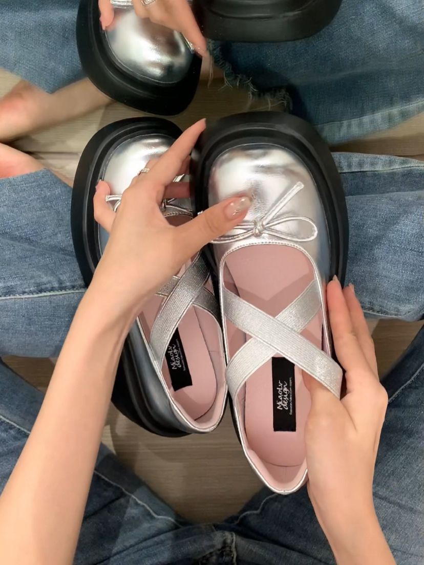 圆头 中口鞋 皮革  - VALI鞋履AI设计主图