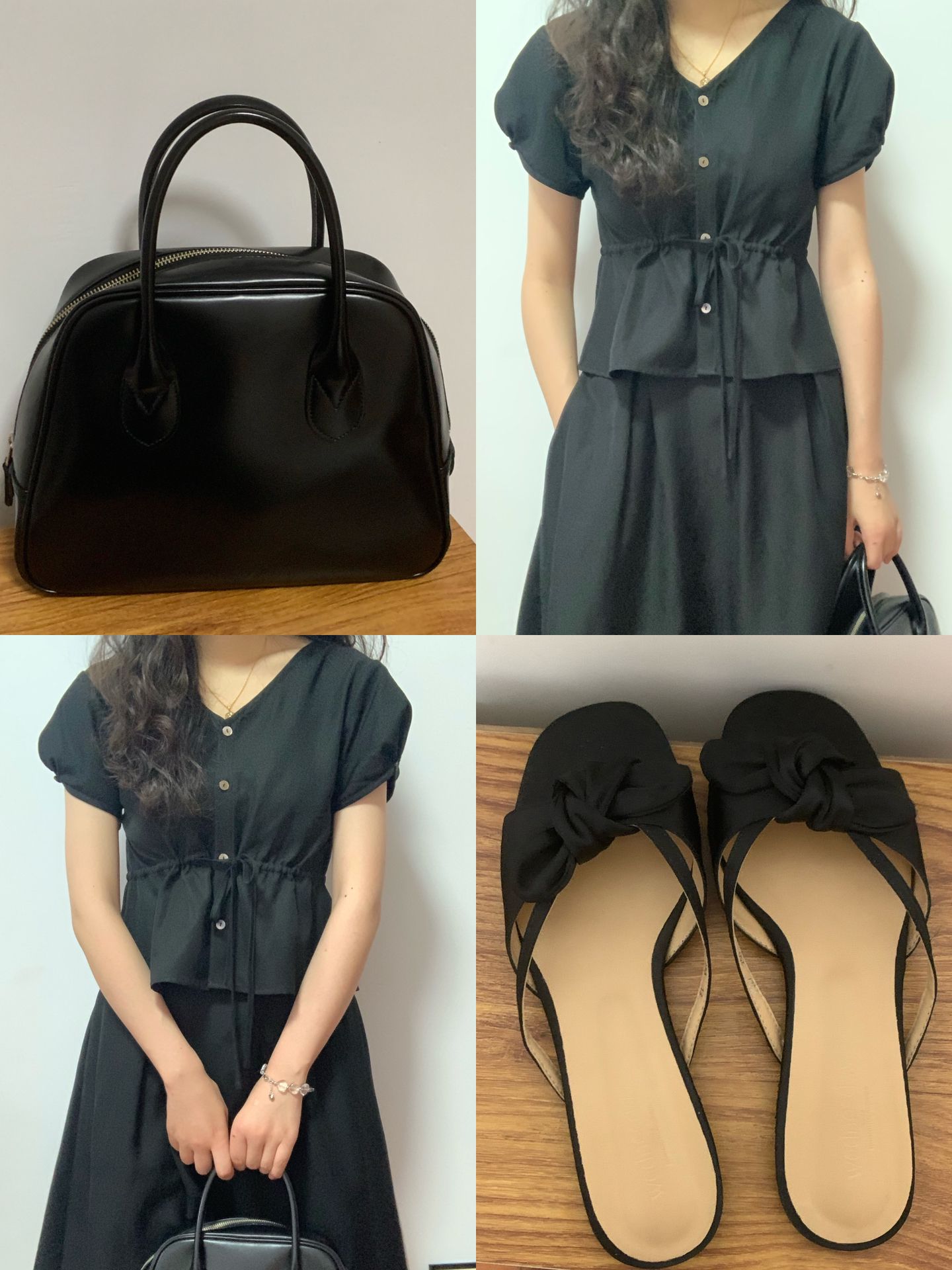 X型 V领 打结-扭结 抽褶 圣甲虫色 暗云杉绿 基础扣饰  - VALI鞋履AI设计主图