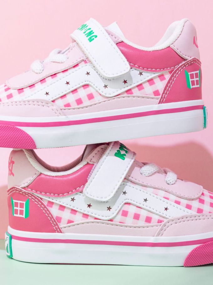 低帮 魔术贴 皮革 