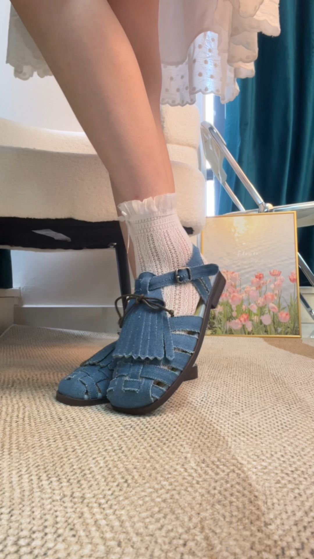 尖头 低帮 袢扣 中口鞋 皮革  - VALI鞋履AI设计主图