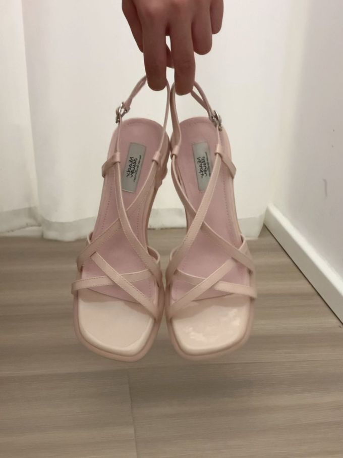 无帮 袢扣 皮革 