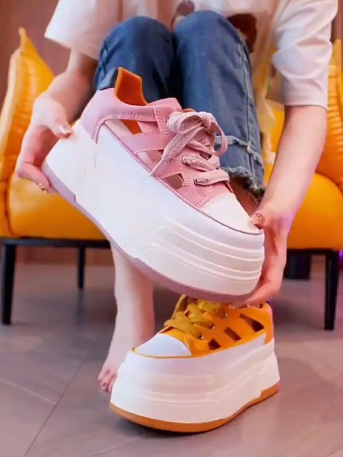 低帮 系带 皮革 