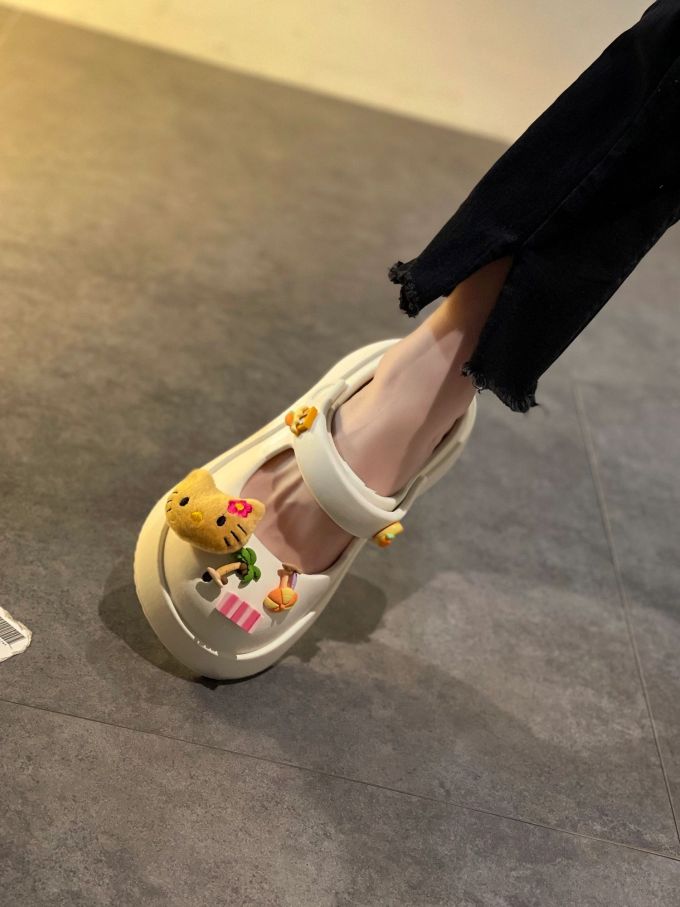 厚底 圆头 中口鞋 