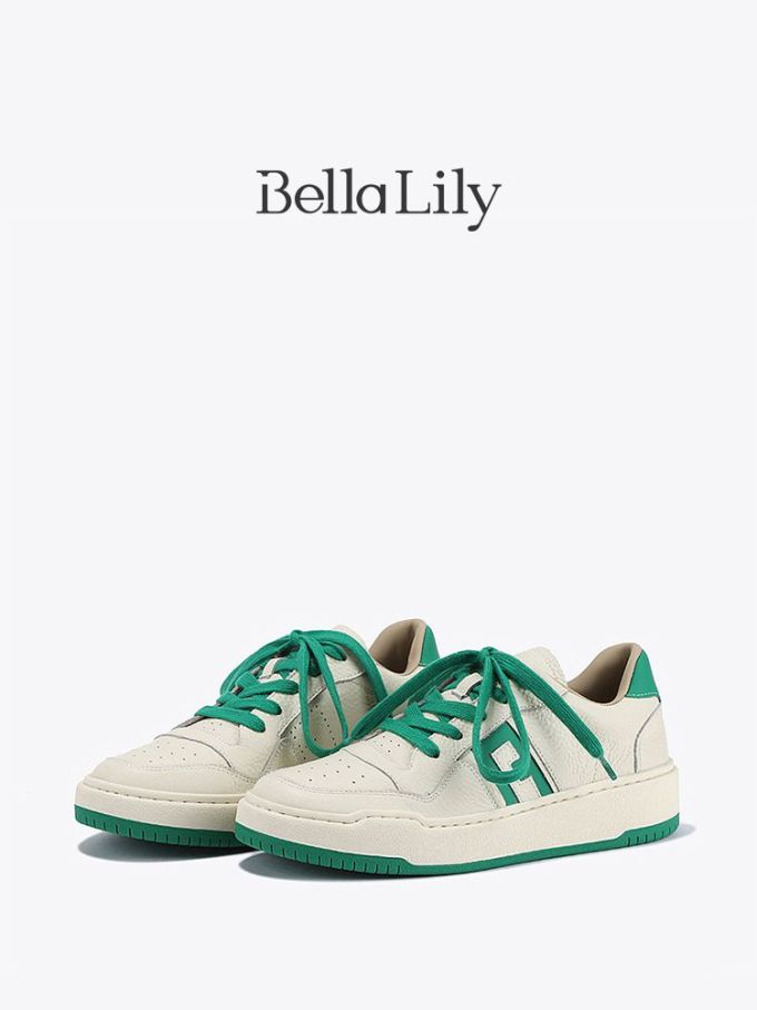 低帮 系带 皮革 