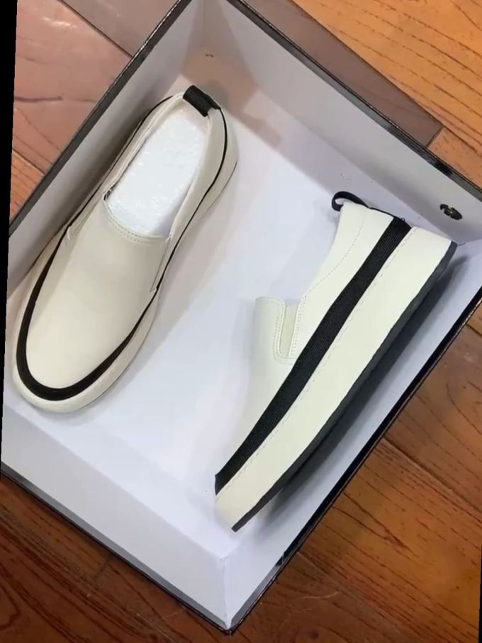 低帮 一脚蹬 深口鞋 皮革 