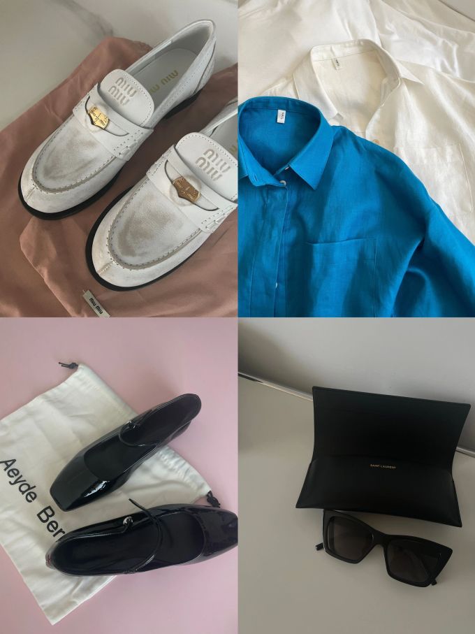 圆头 低帮 一脚蹬 深口鞋 皮革 