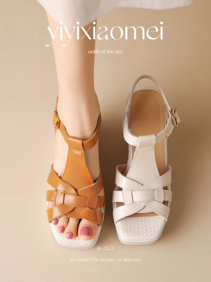 无帮 袢扣 皮革 