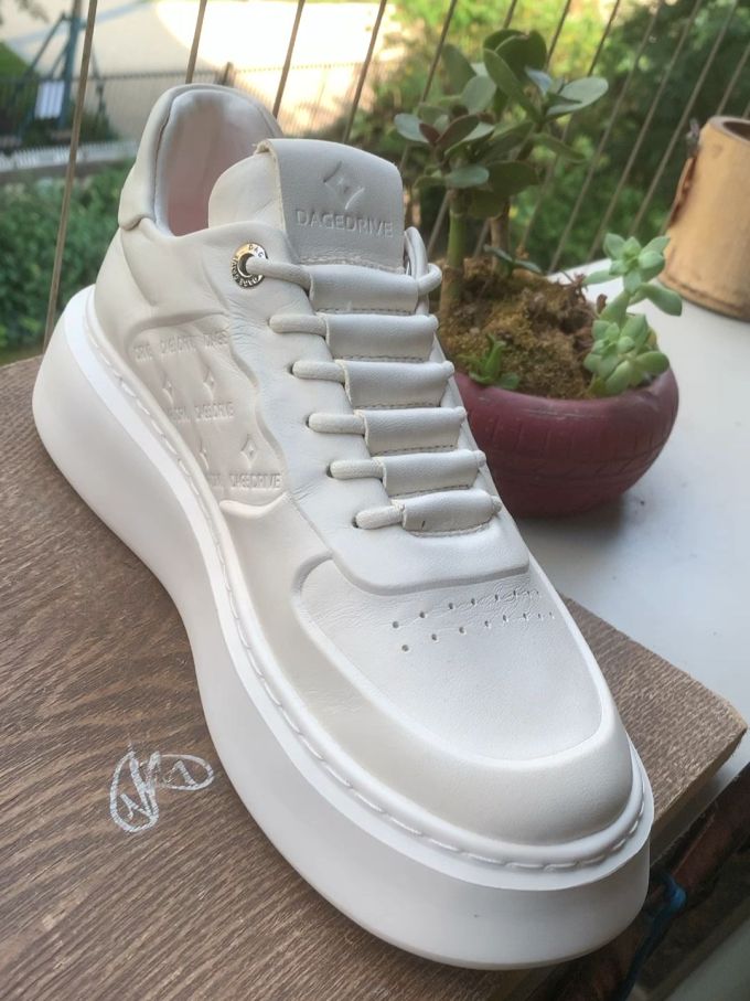 低帮 系带 皮革 