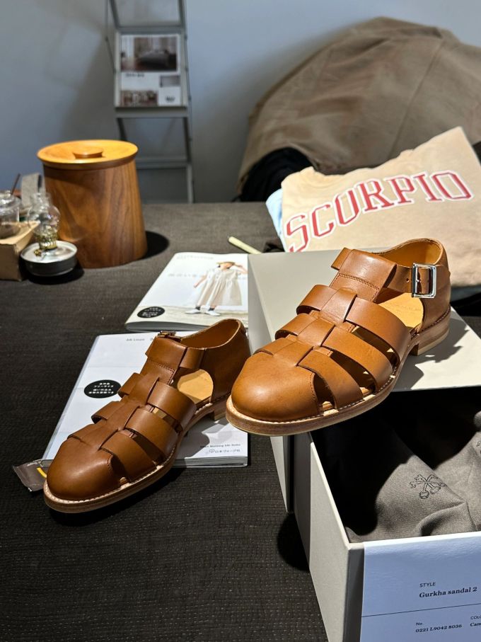 无帮 袢扣 皮革 