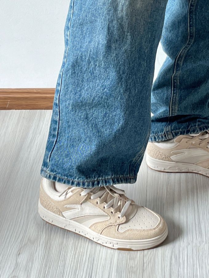 低帮 系带 皮革 