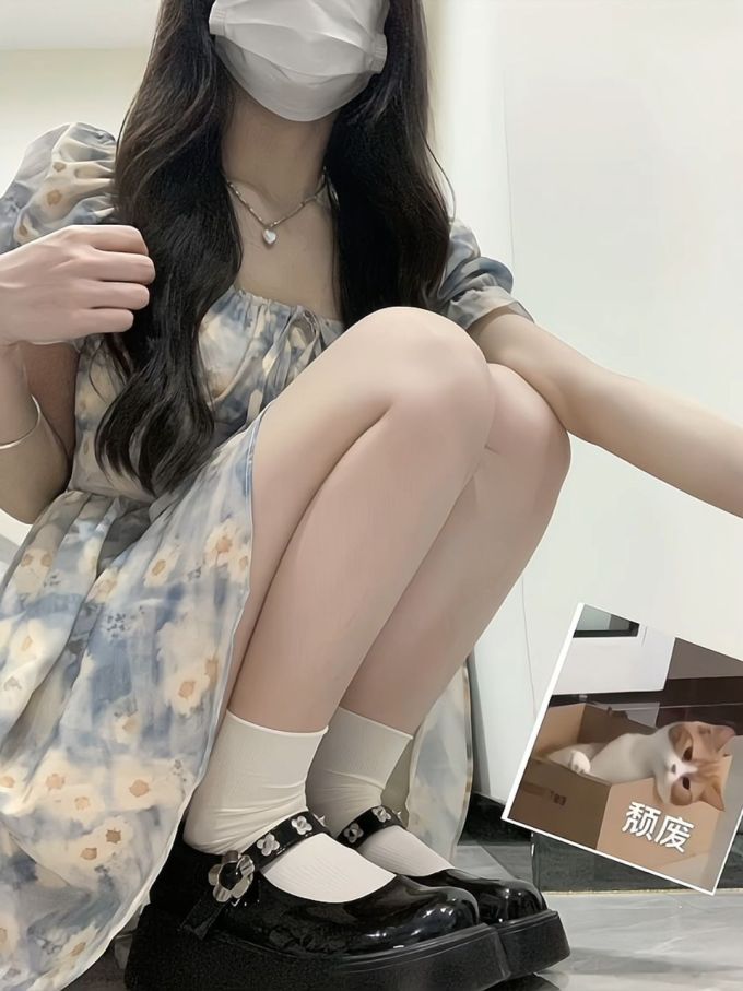 雪纺 不对称 晕染 抽褶 踢踏舞鞋色 月光灰色 塔灰色 