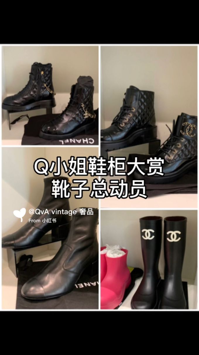 粗跟 圆头 皮革 